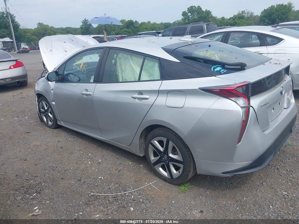 JTDKARFU5G3011069 2016 TOYOTA PRIUS photo no. 3