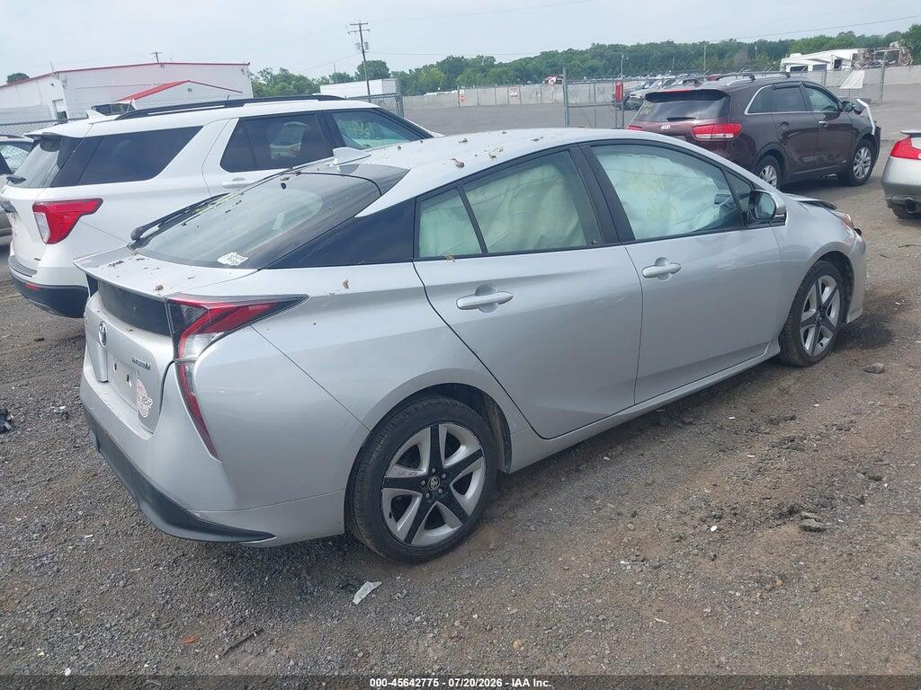 JTDKARFU5G3011069 2016 TOYOTA PRIUS photo no. 4