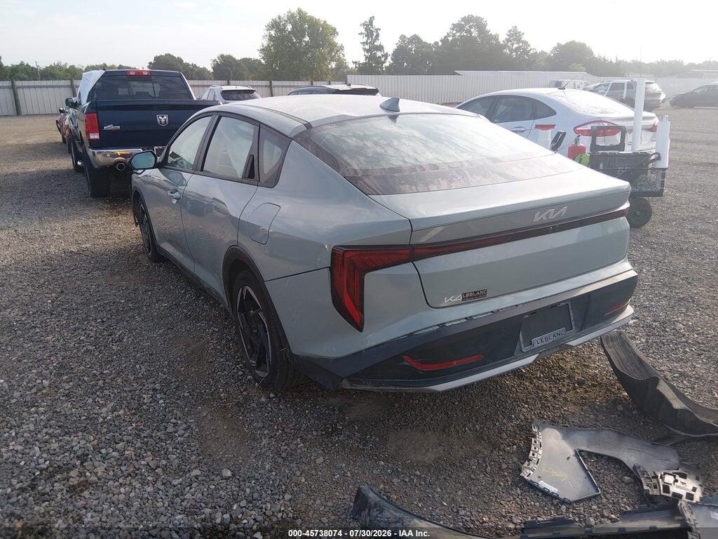 3KPFU4DE2SE223856 2025 KIA K4 photo no. 3