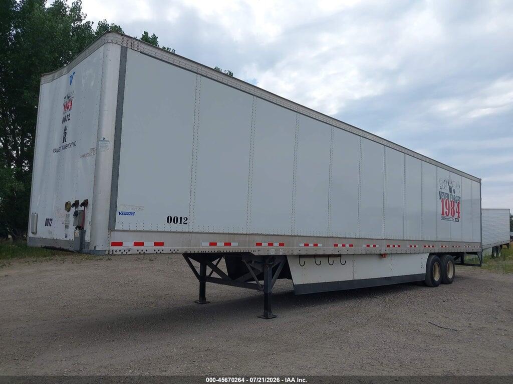 5V8VC5324HM710107 2017 VANGUARD NATIONAL TRAILER 53' SEMI DRY VAN photo no. 2