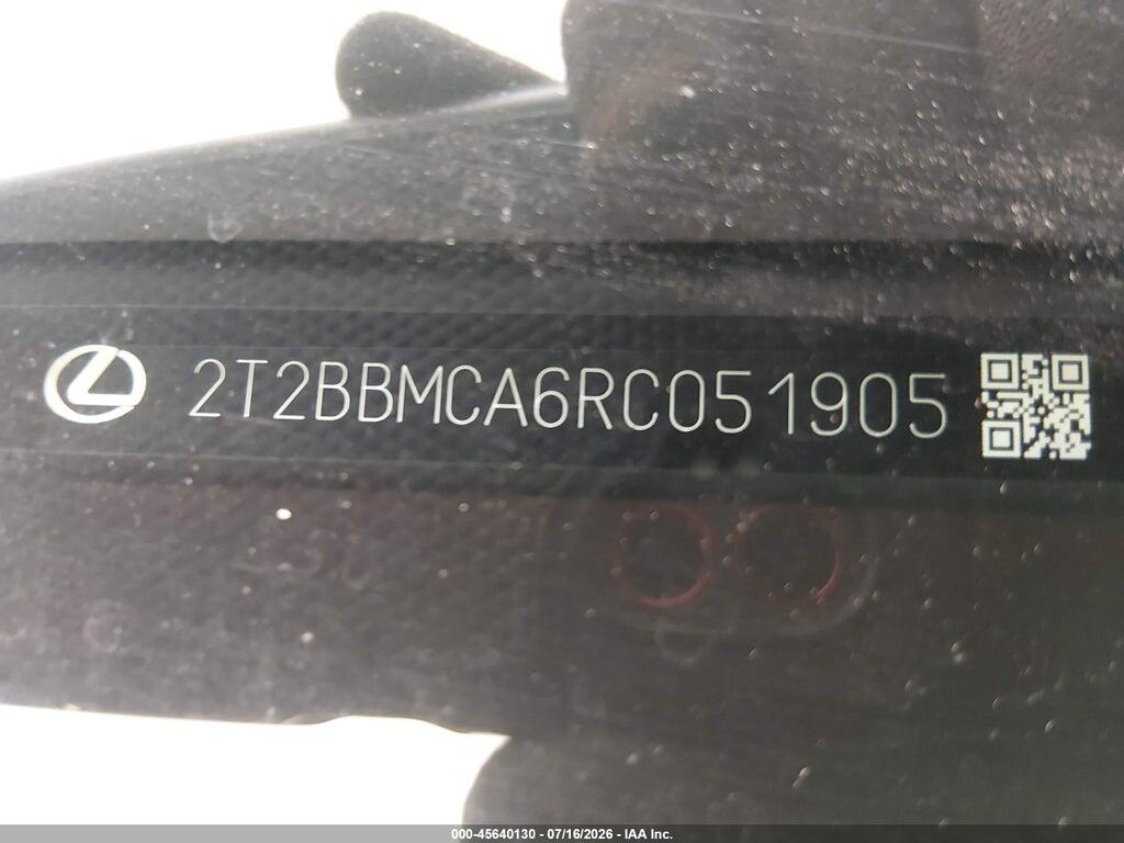 2T2BBMCA6RC051905 2024 LEXUS RX 350H photo no. 9
