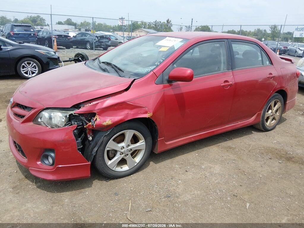 2T1BU4EE2BC701124 2011 TOYOTA COROLLA photo no. 2