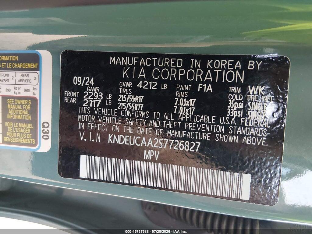 KNDEUCAA2S7726827 2025 KIA SELTOS photo no. 9