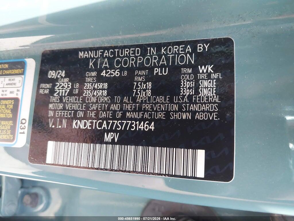 KNDETCA77S7731464 2025 KIA SELTOS photo no. 9