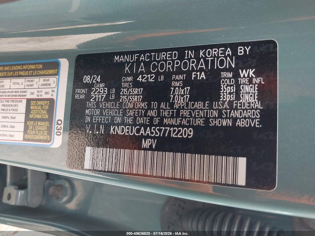 KNDEUCAA5S7712209 2025 KIA SELTOS photo no. 9