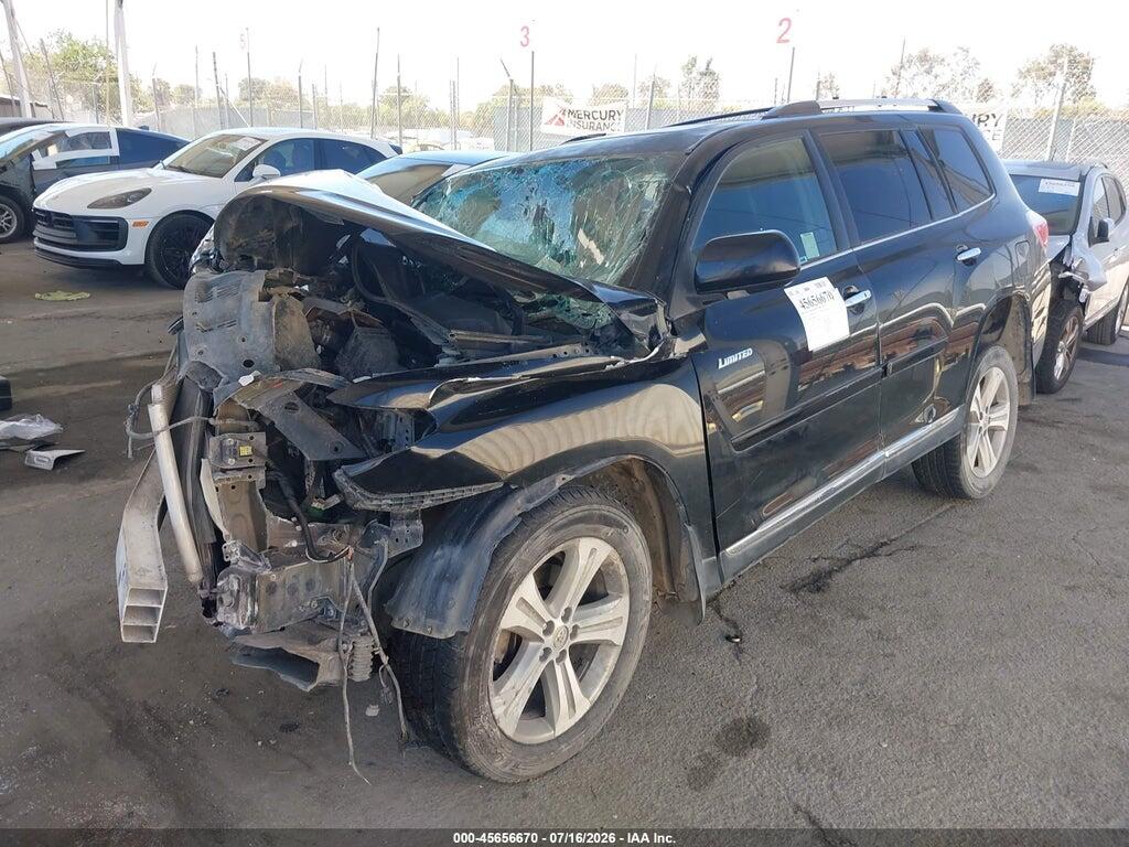 5TDDK3EH3BS086237 2011 TOYOTA HIGHLANDER photo no. 2