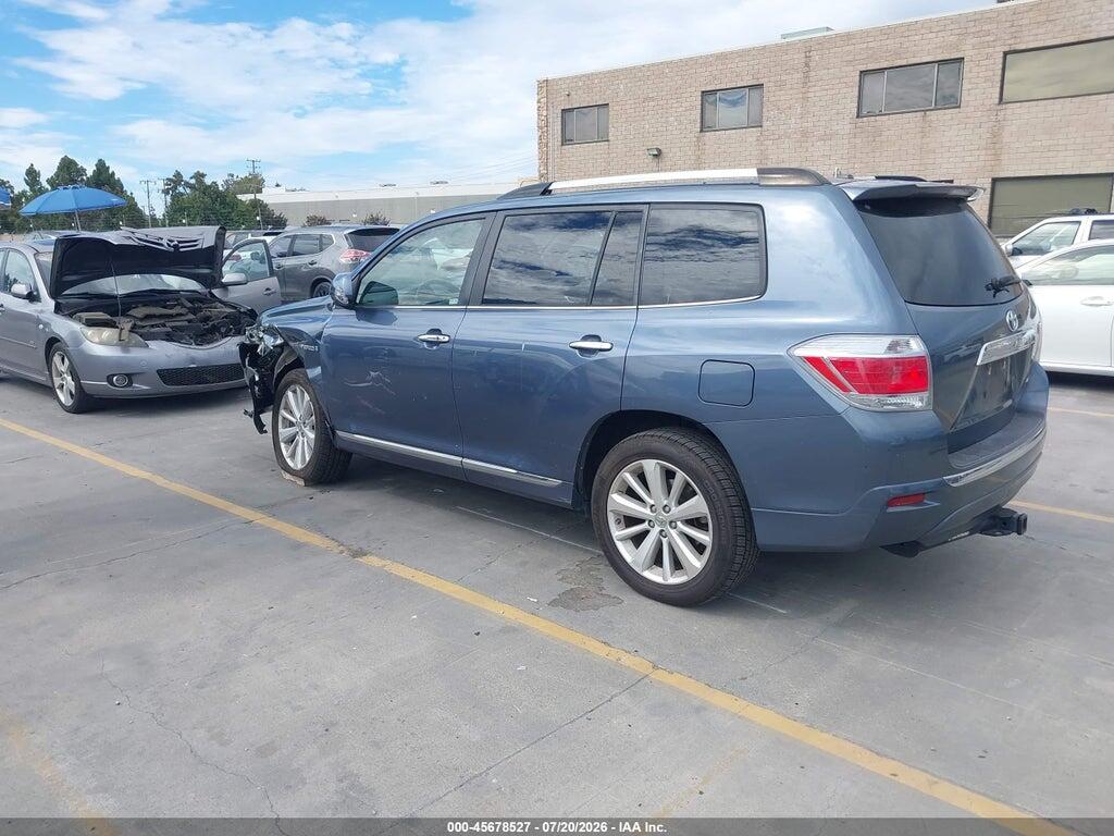 JTEDC3EH4B2002345 2011 TOYOTA HIGHLANDER HYBRID photo no. 3