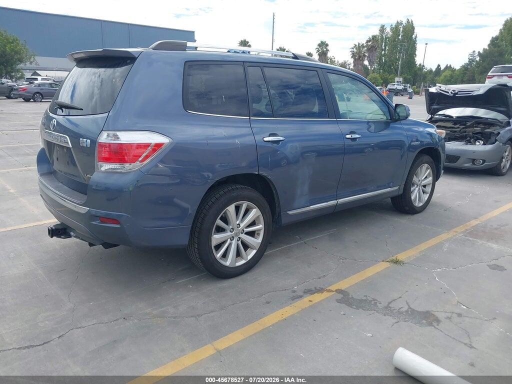 JTEDC3EH4B2002345 2011 TOYOTA HIGHLANDER HYBRID photo no. 4