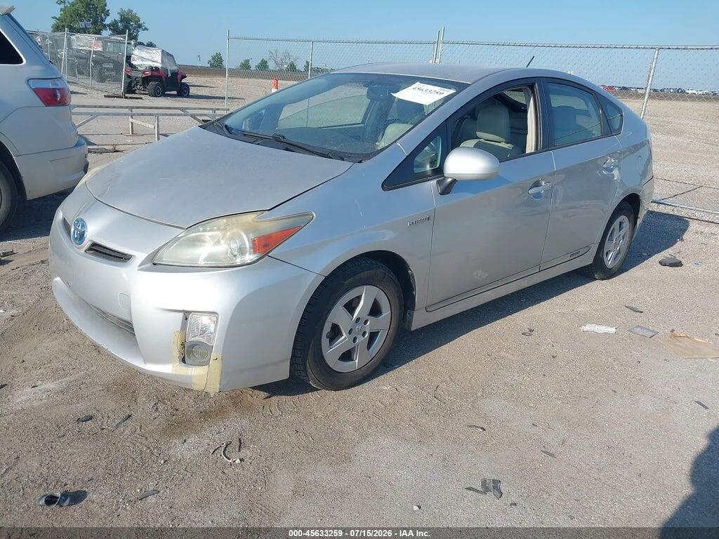 JTDKN3DU1B0247961 2011 TOYOTA PRIUS photo no. 2