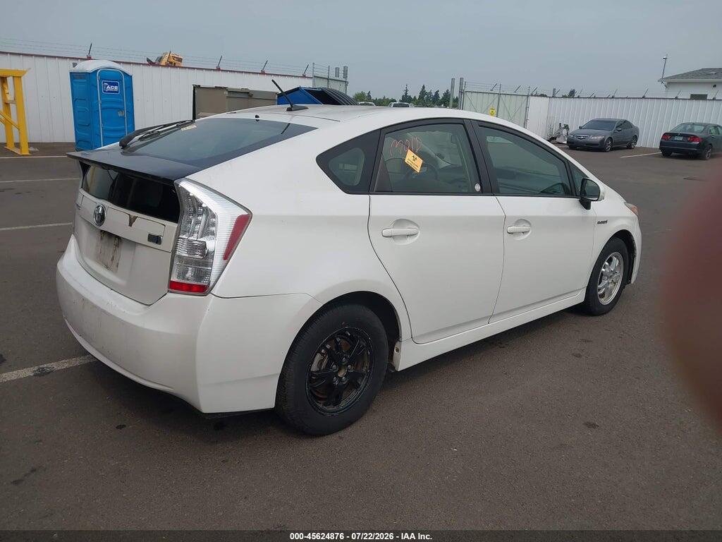 JTDKN3DU6B0257465 2011 TOYOTA PRIUS photo no. 4