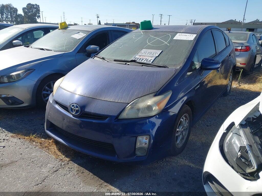 JTDKN3DUXB1363637 2011 TOYOTA PRIUS photo no. 2