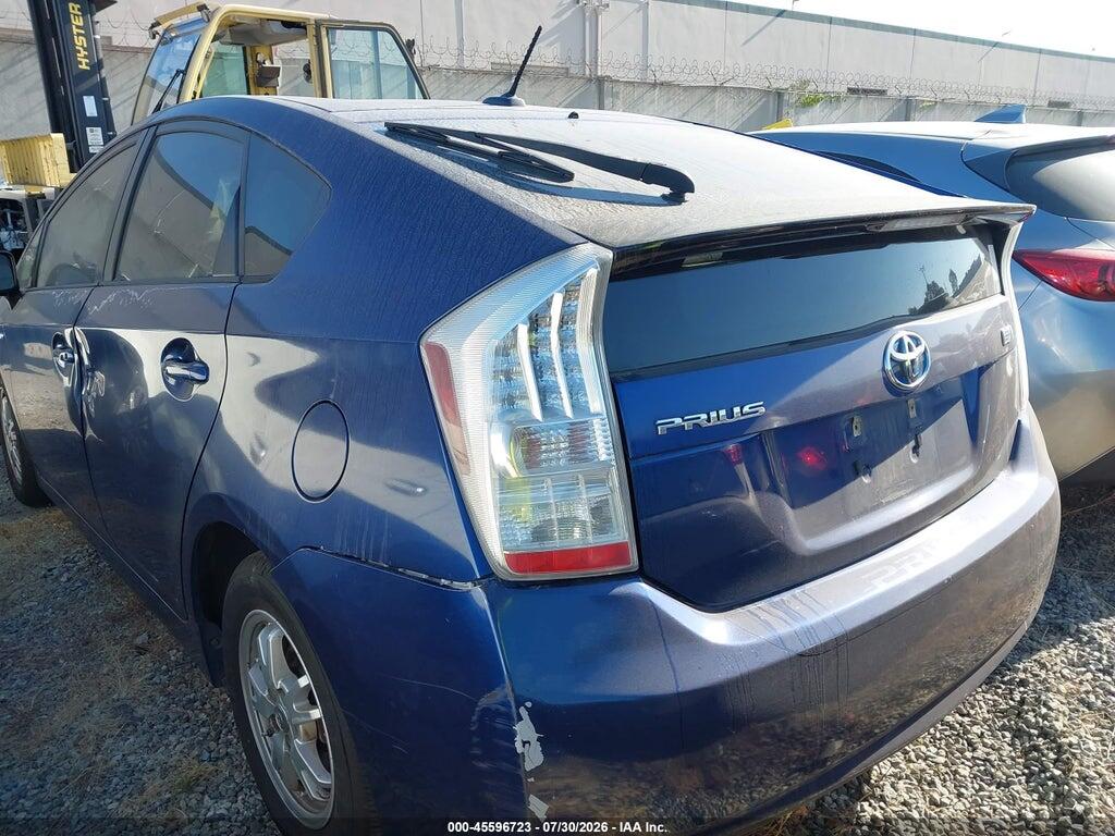 JTDKN3DUXB1363637 2011 TOYOTA PRIUS photo no. 3