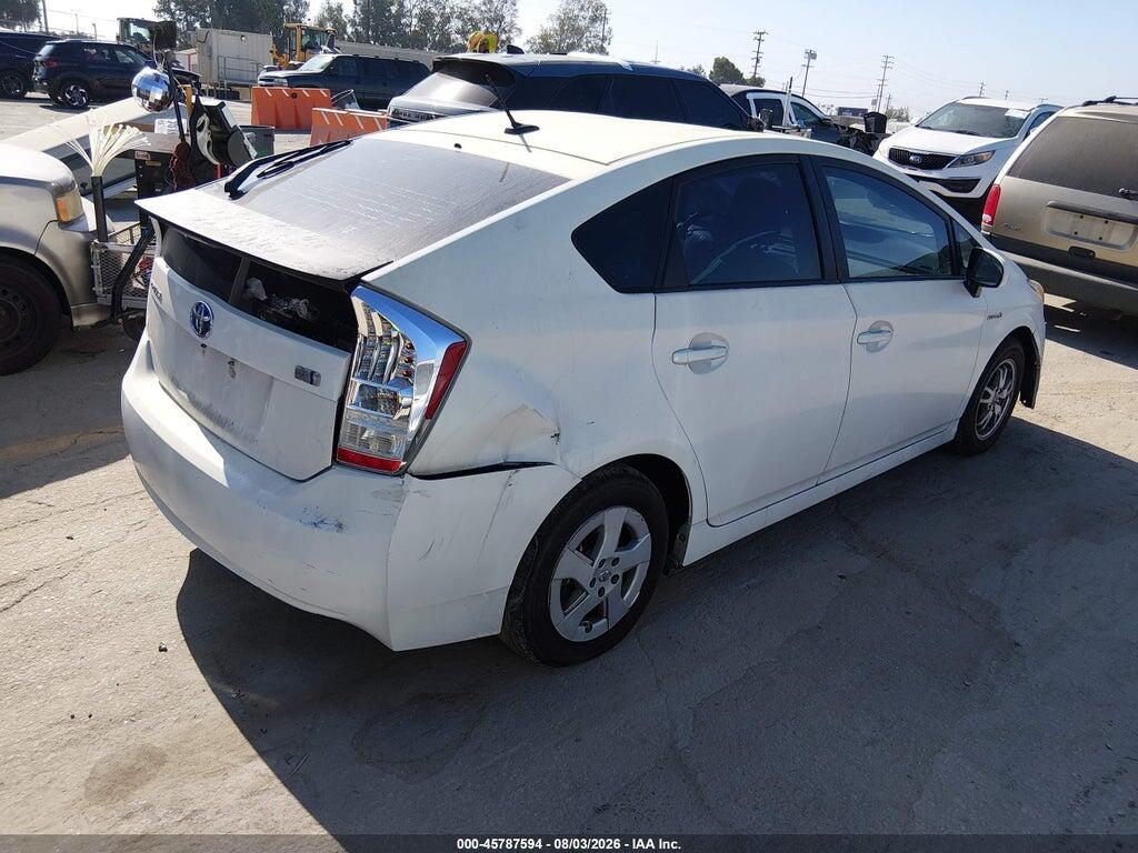 JTDKN3DU2B5351023 2011 TOYOTA PRIUS photo no. 4