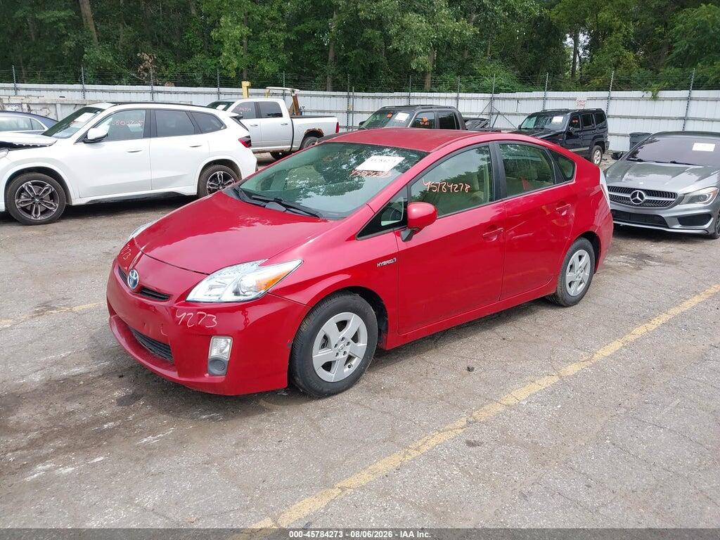 JTDKN3DU0B0302710 2011 TOYOTA PRIUS photo no. 2