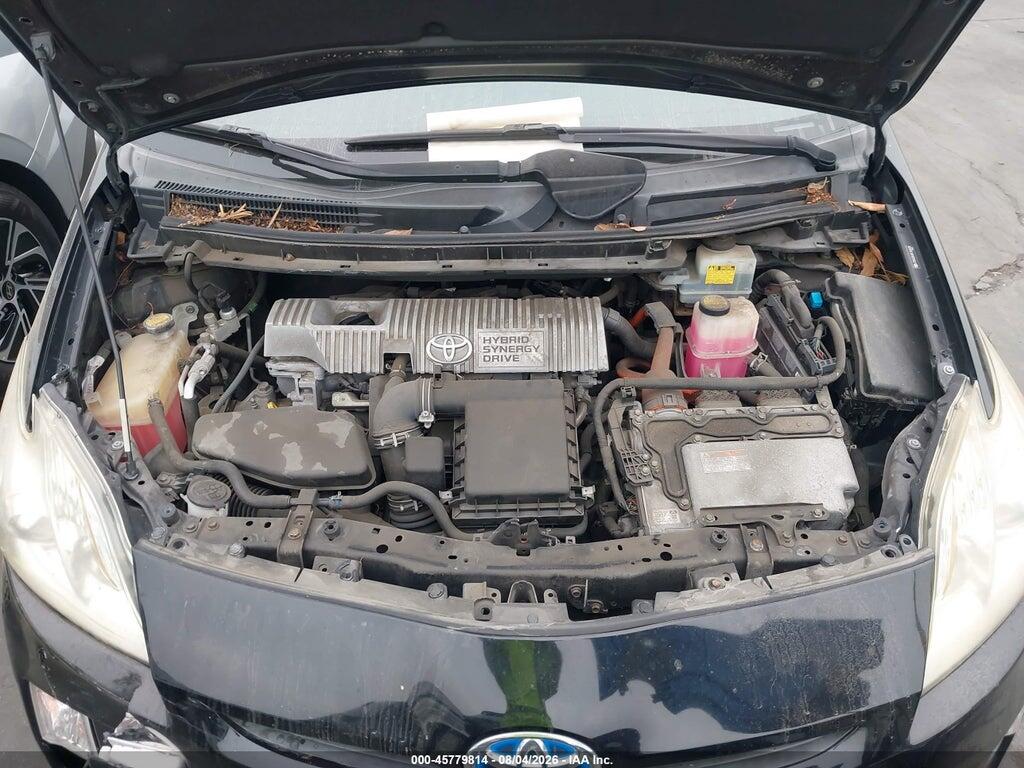 JTDKN3DUXB1369938 2011 TOYOTA PRIUS photo no. 10