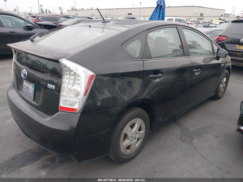 JTDKN3DUXB1369938 2011 TOYOTA PRIUS photo no. 4