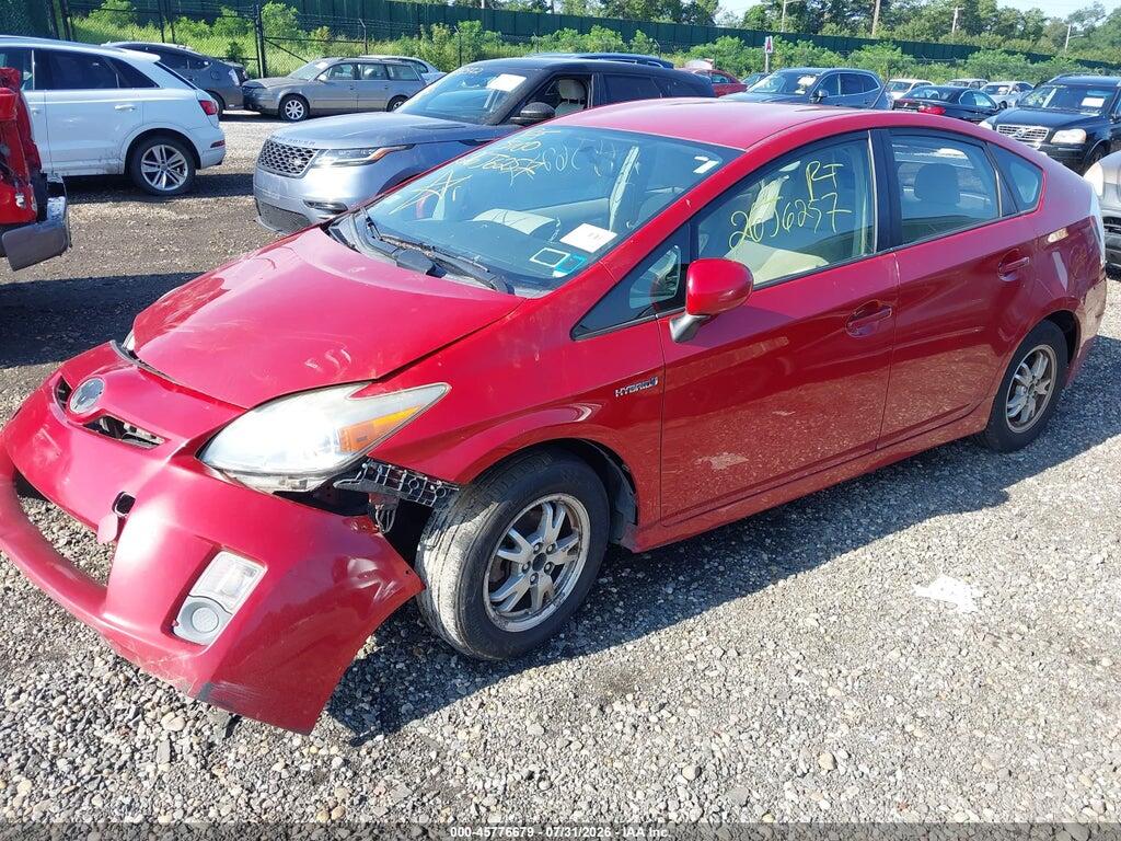 JTDKN3DU0B0281504 2011 TOYOTA PRIUS photo no. 2