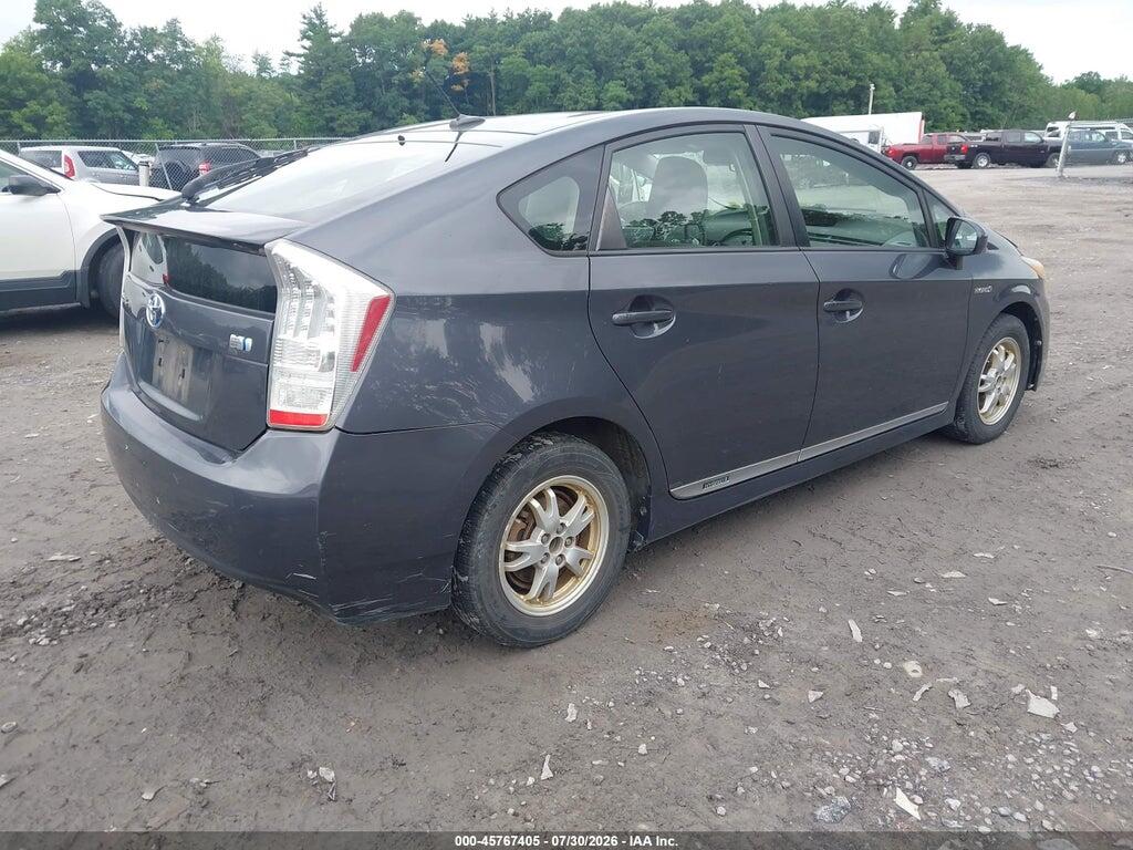 JTDKN3DU7B1426368 2011 TOYOTA PRIUS photo no. 4