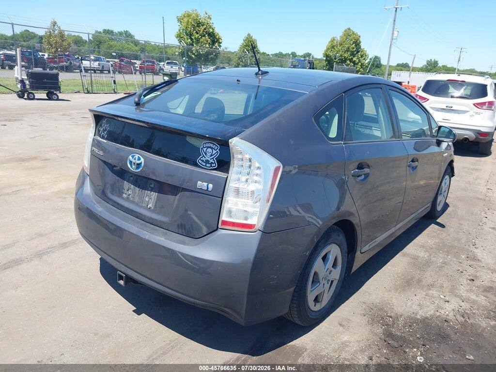 JTDKN3DU1B5264410 2011 TOYOTA PRIUS photo no. 4