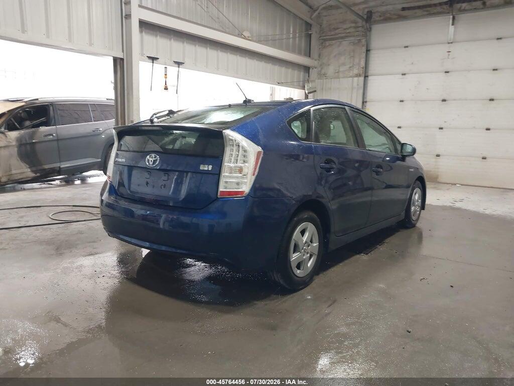 JTDKN3DU5B1437403 2011 TOYOTA PRIUS photo no. 4