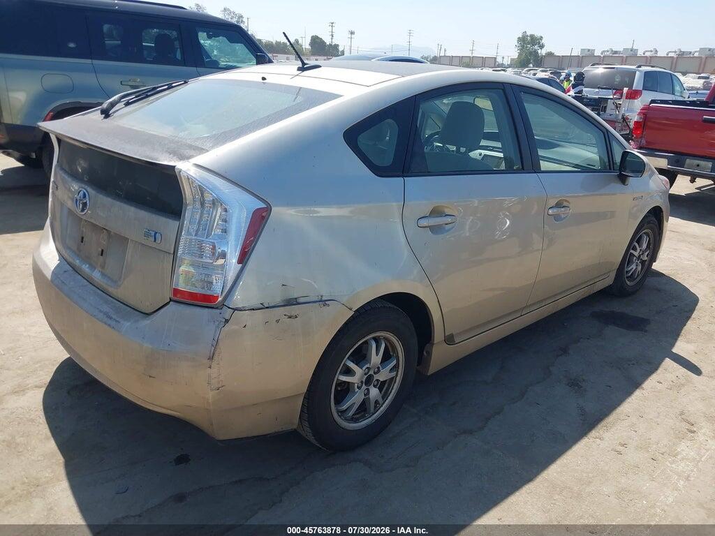 JTDKN3DU6B0323612 2011 TOYOTA PRIUS photo no. 4