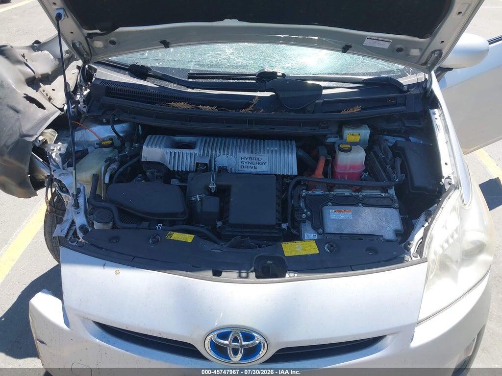 JTDKN3DU5B5266662 2011 TOYOTA PRIUS photo no. 10