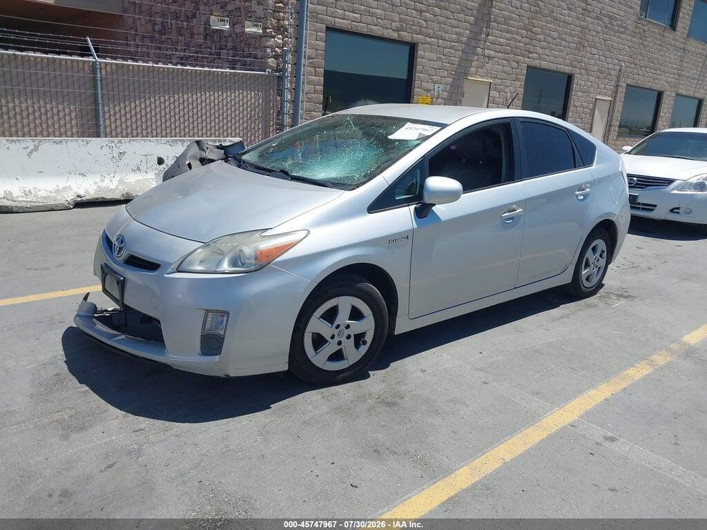 JTDKN3DU5B5266662 2011 TOYOTA PRIUS photo no. 2