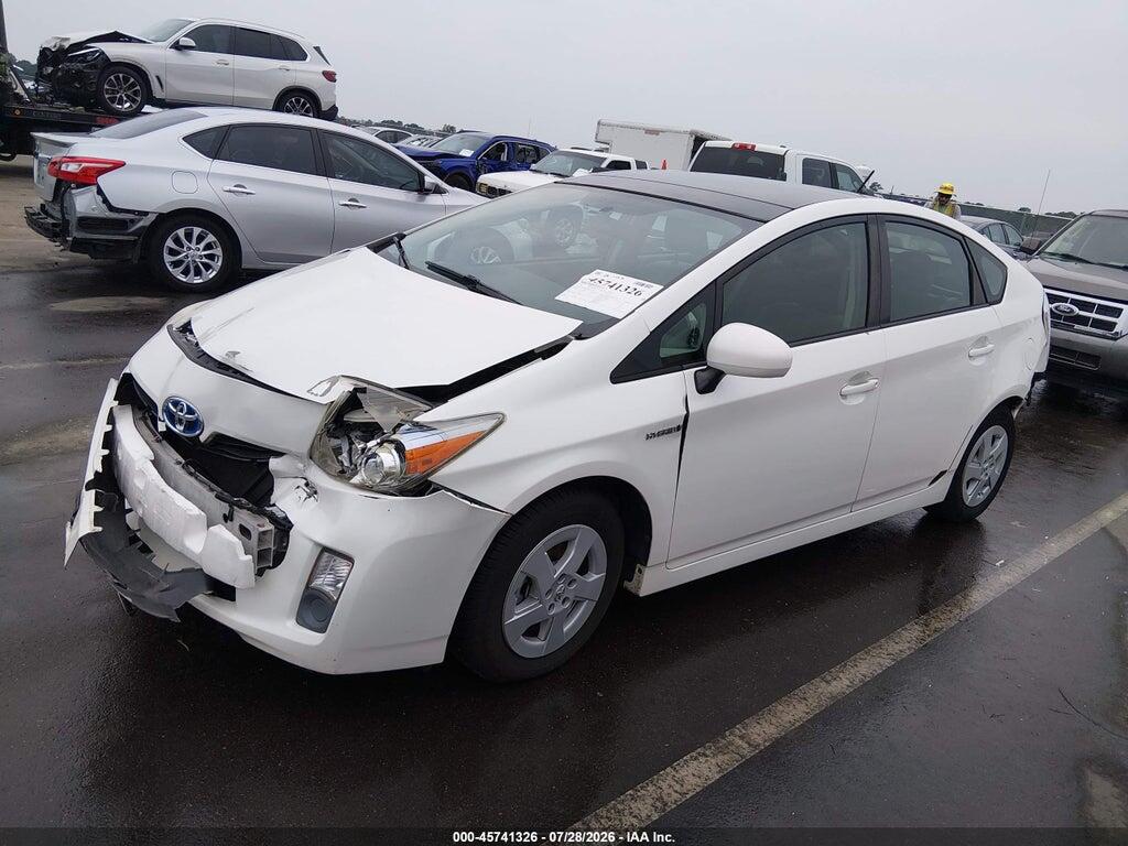 JTDKN3DU8B5311450 2011 TOYOTA PRIUS photo no. 2