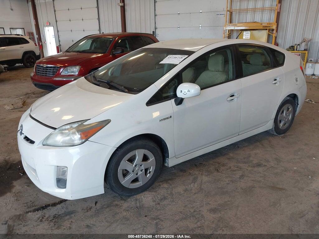 JTDKN3DU4B5347359 2011 TOYOTA PRIUS photo no. 2