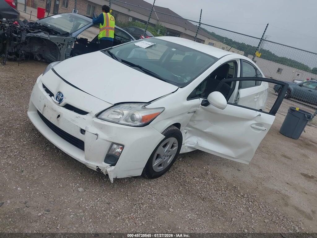 JTDKN3DU7B5364205 2011 TOYOTA PRIUS photo no. 2