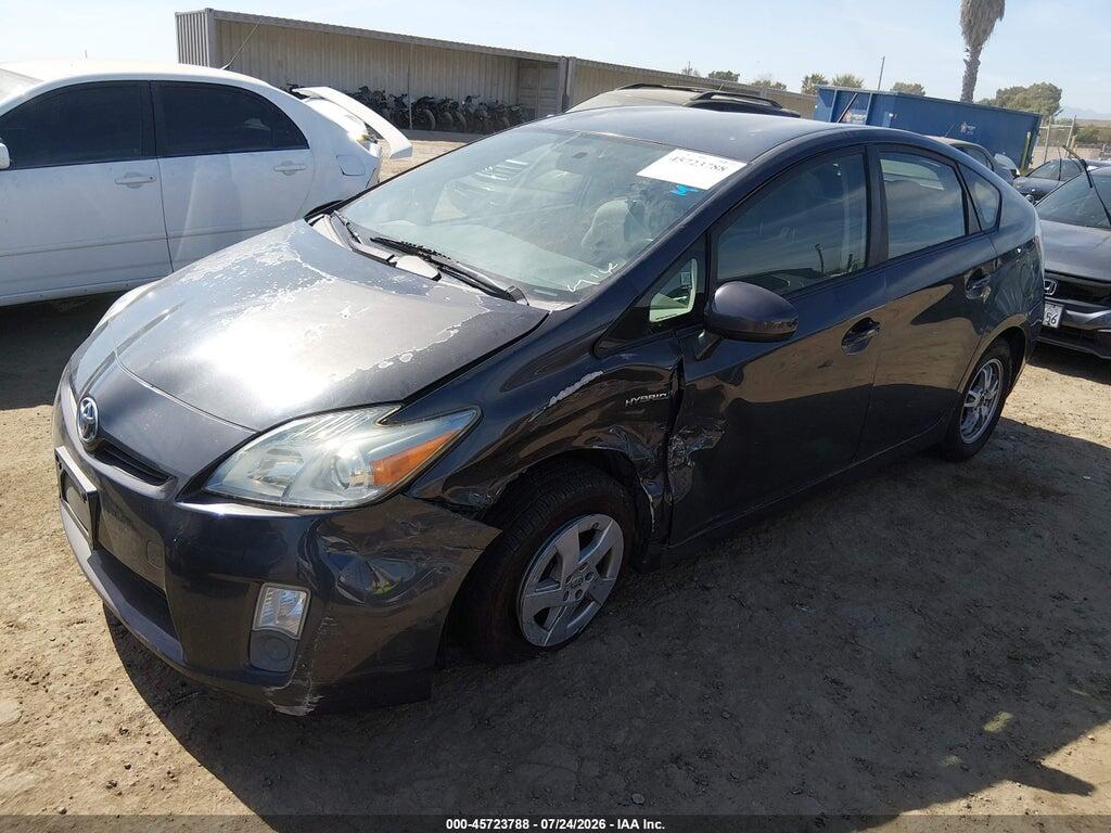 JTDKN3DU7B1478017 2011 TOYOTA PRIUS photo no. 2