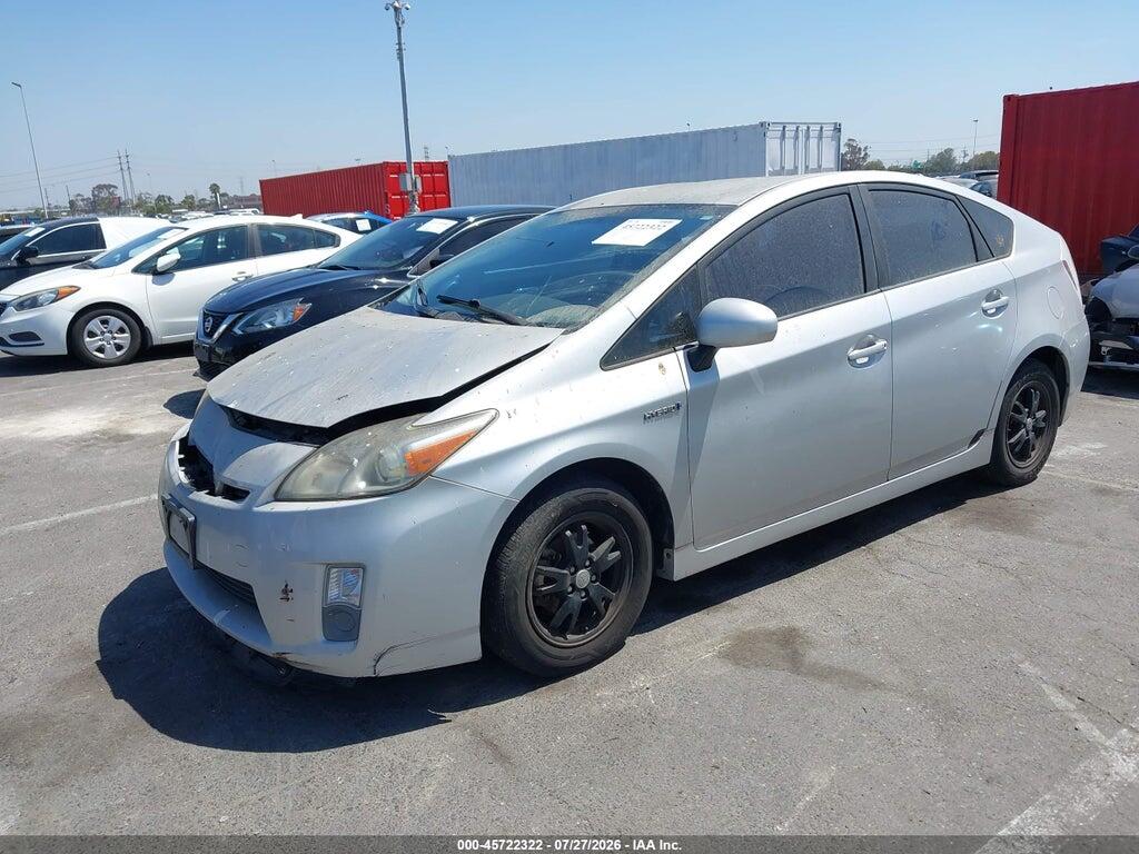 JTDKN3DU2B0268060 2011 TOYOTA PRIUS photo no. 2