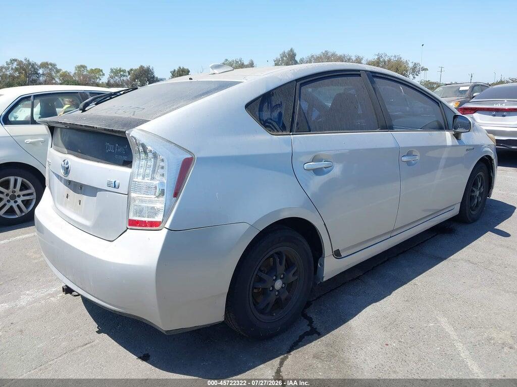 JTDKN3DU2B0268060 2011 TOYOTA PRIUS photo no. 4