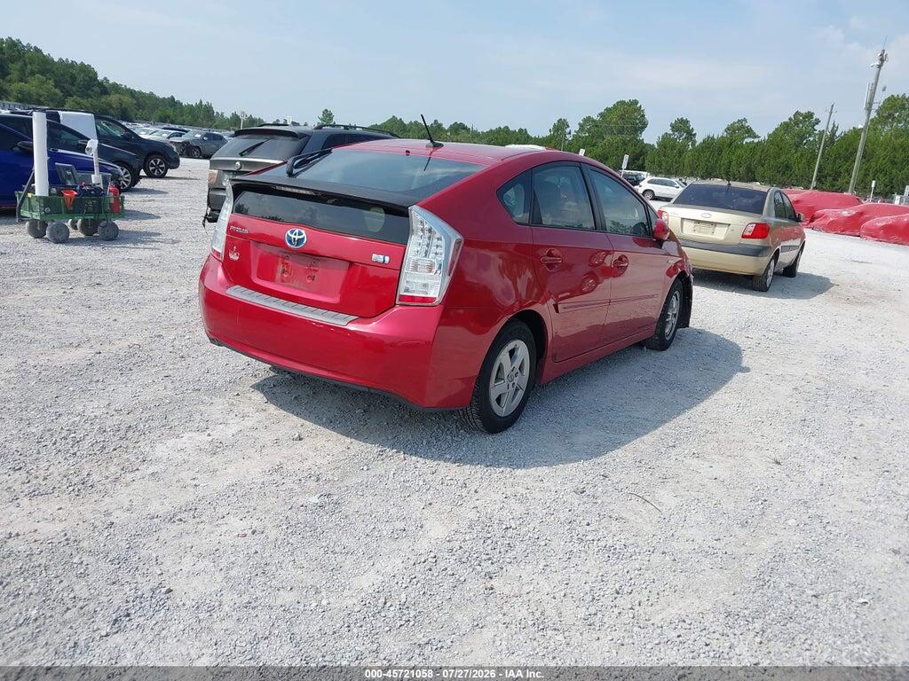 JTDKN3DU4B0302354 2011 TOYOTA PRIUS photo no. 4