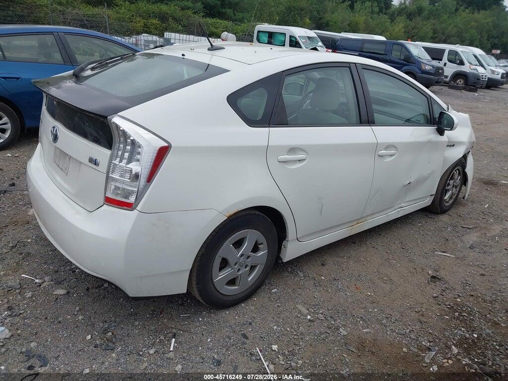 JTDKN3DU5B0279277 2011 TOYOTA PRIUS photo no. 4