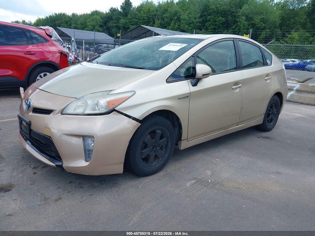 JTDKN3DU0B1386019 2011 TOYOTA PRIUS photo no. 2