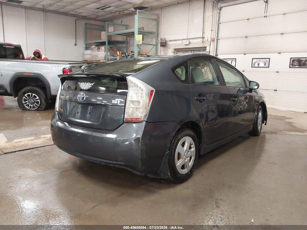 JTDKN3DU2B1381548 2011 TOYOTA PRIUS photo no. 4
