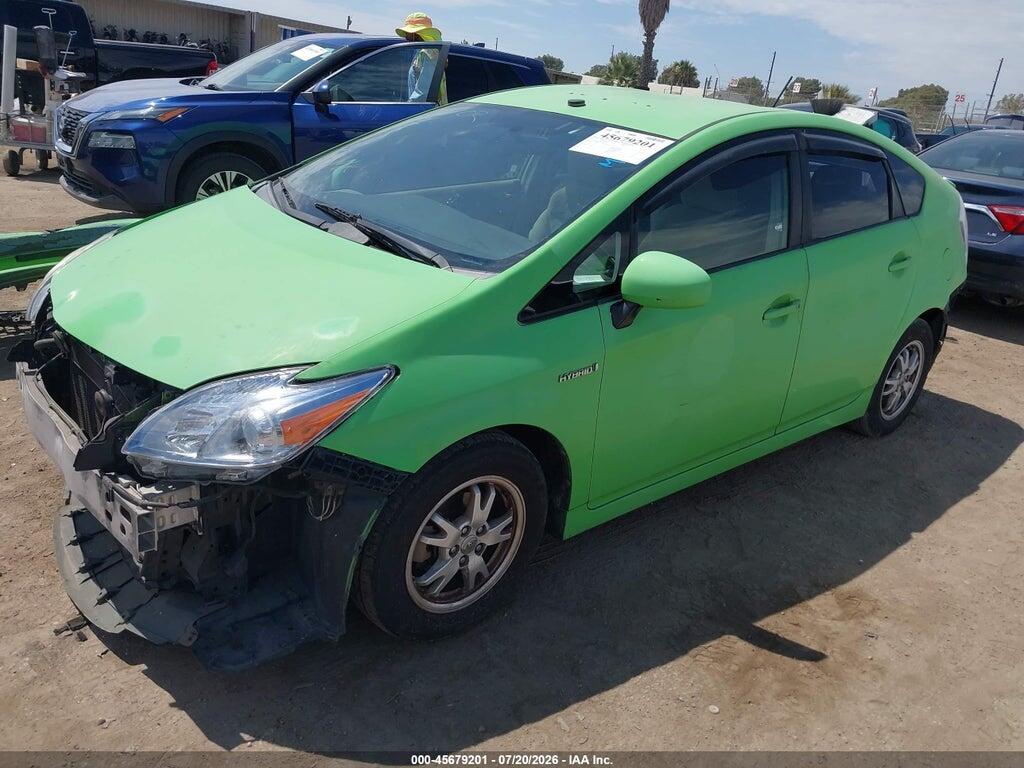 JTDKN3DU0B0264962 2011 TOYOTA PRIUS photo no. 2