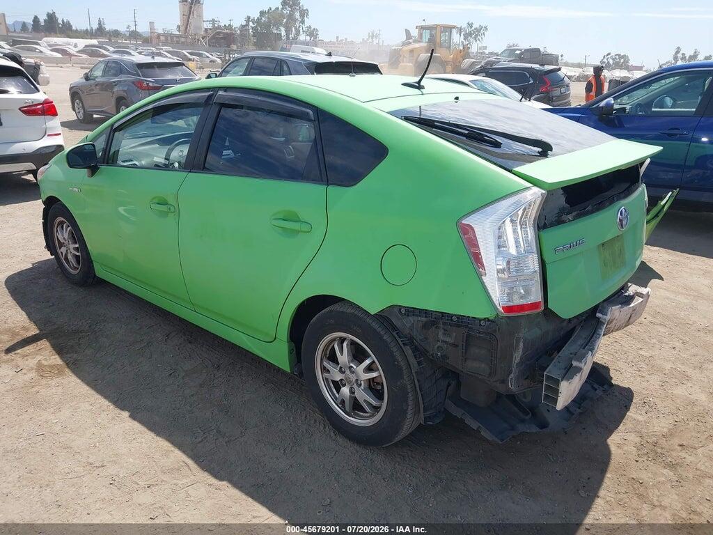 JTDKN3DU0B0264962 2011 TOYOTA PRIUS photo no. 3