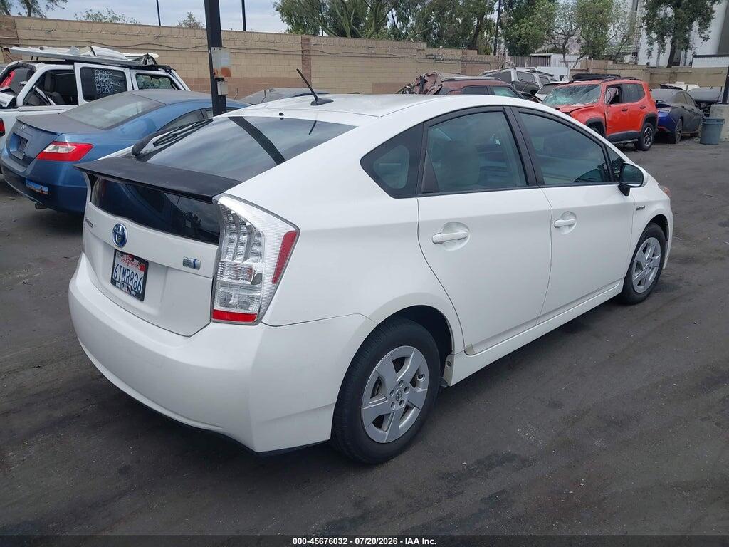 JTDKN3DU9B5313109 2011 TOYOTA PRIUS photo no. 4