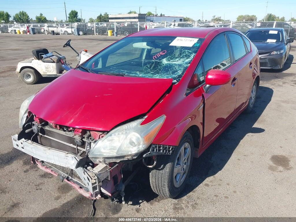 JTDKN3DU2B0257205 2011 TOYOTA PRIUS photo no. 2