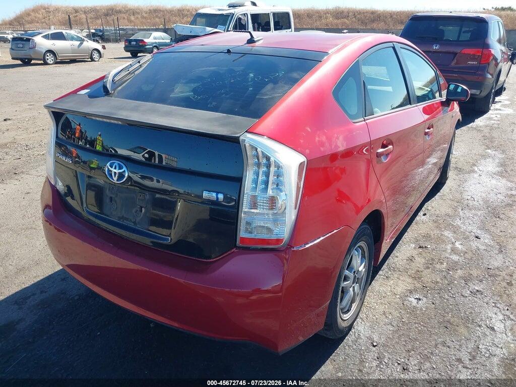 JTDKN3DU2B0257205 2011 TOYOTA PRIUS photo no. 4