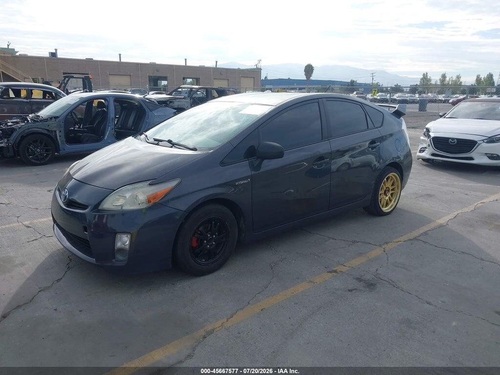 JTDKN3DU2B0303681 2011 TOYOTA PRIUS photo no. 2