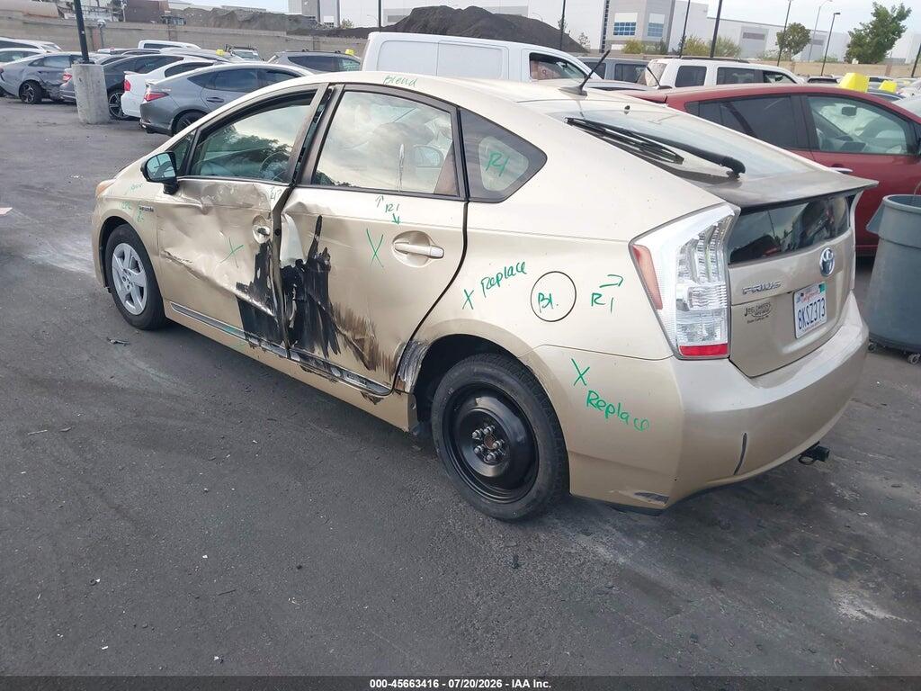 JTDKN3DU6B1413367 2011 TOYOTA PRIUS photo no. 3