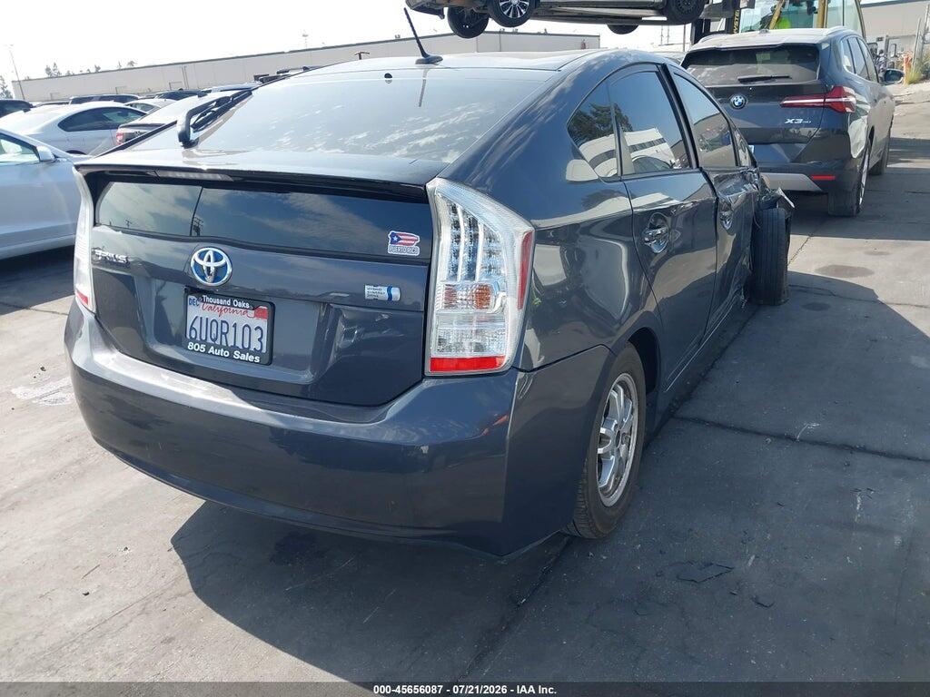 JTDKN3DU2B5355878 2011 TOYOTA PRIUS photo no. 4