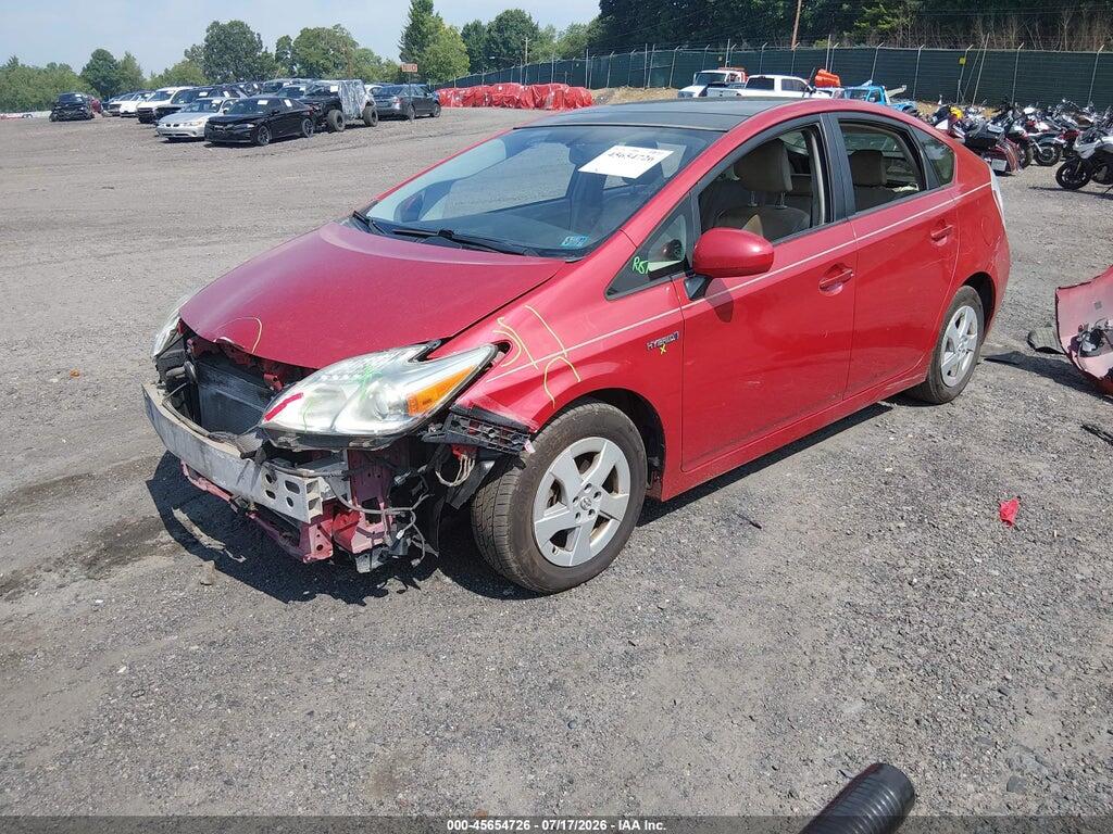 JTDKN3DU1B1402583 2011 TOYOTA PRIUS photo no. 2