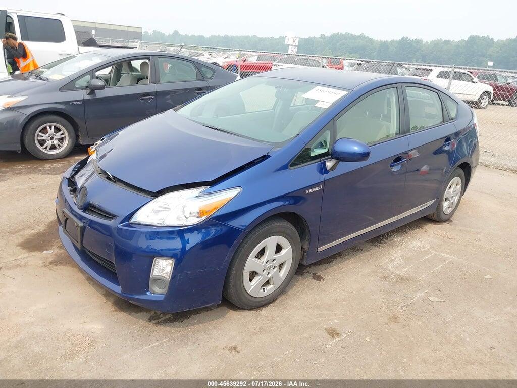 JTDKN3DUXB0303637 2011 TOYOTA PRIUS photo no. 2