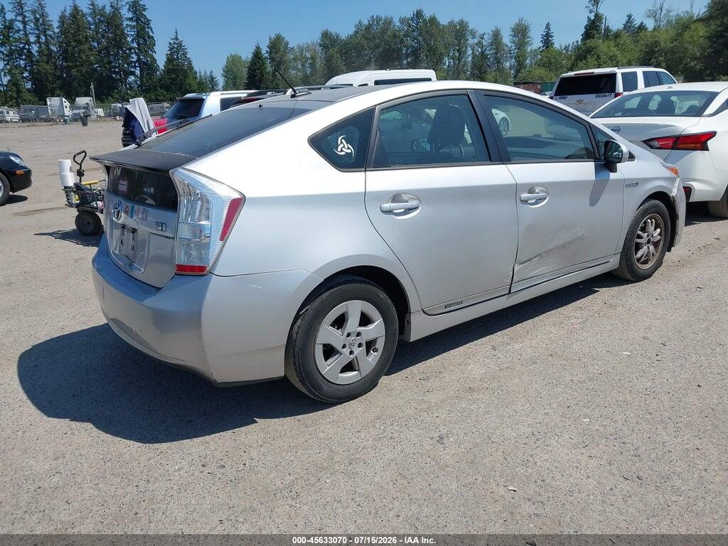 JTDKN3DU2B0257818 2011 TOYOTA PRIUS photo no. 4