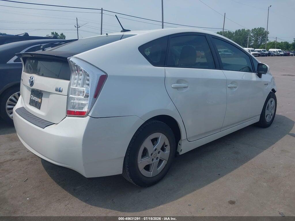 JTDKN3DU2B0322389 2011 TOYOTA PRIUS photo no. 4