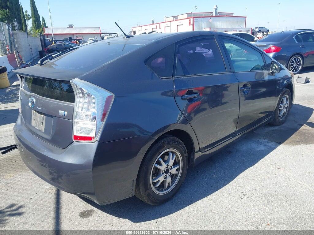 JTDKN3DU0B1394153 2011 TOYOTA PRIUS photo no. 4